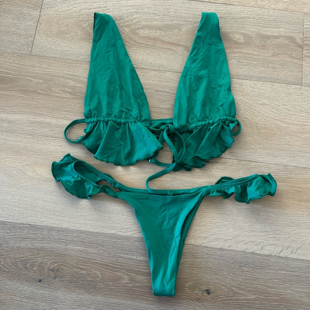 Green bikini